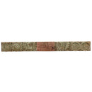 Antique Carved Rustic Lintel 48" Long Narrow Wall Hanging