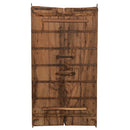 Early 1900s Moorish Arched Teak Wood Antique Door