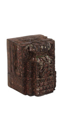 Antique Carved Wooden Corbel Repurposed Farmhouse Book Ends- Set of 2