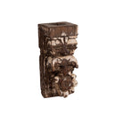 Antique Carved Wooden Corbel Repurposed Farmhouse Wall Candle Sconce