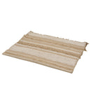 Boho Chic Hand Woven 4'x6' Cotton Rug