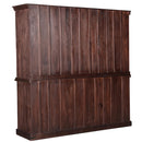 1800s Antique Door Repurposed Extra Large 89" Wide Bookcase Cabinet