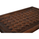 Antique Teak Wood Door Repurposed Large 64in. x 39in. Rectangle Coffee Table