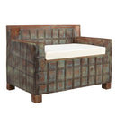 Antique Wooden " Pitara" Repurposed Farmhouse Style Bench With Storage
