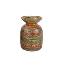 Farmhouse Style Hand Painted Vintage Wooden Milk Pot Vase