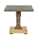 Eclectic Vintage Water Hand Pump Upcycled Unique Table