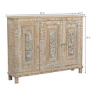 Farmhouse Style Reaclaimed Wood 10in. Narrow Entryway Cabinet