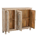 Farmhouse Style Reaclaimed Wood 10in. Narrow Entryway Cabinet