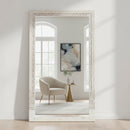 Farmhouse Style Antique Door Frame Repurposed 71 in. Tall Full Mirror
