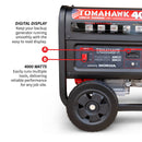 4000 Watt Honda Powered Generator Portable Gas Power Professional Use