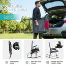 Ainfox Oversized Chair Folding Chair Rocking Chair Camping Chair Portable Chair Outdoor Chair Rocker Chair