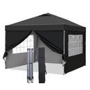 Ainfox 10 x 10 ft Pop up Canopy Tent with Sidewalls,Instant Outdoor Canopies,Shade Tents with Carrying Bag
