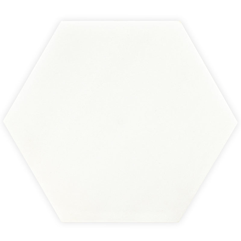Greecian White 8"x9" Hexagon Polished Marble Mosaic Floor And Wall Tile - MSI Collection tile view