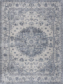 Blue Hiti Washable area rug - Clearance