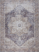 Beige Rosman Washable Area Rug - Promo