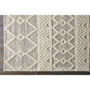 3-ft. x 5-ft. Hand Woven Wool Blend Grey Beige Ivory Persian Style Area Rug