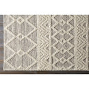 3-ft. x 5-ft. Hand Woven Wool Blend Grey Beige Ivory Persian Style Area Rug