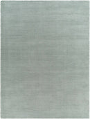 Brockton Solid Dusty Sage Wool Rug