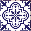 Daisy Tile | Wall Art Print on Real Wood