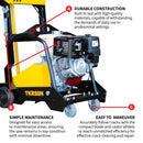 8" Crack Chaser Concrete Repair Saw with 13 HP Honda GX390 Engine