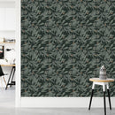 Dark Wallpaper with Buds on Trees