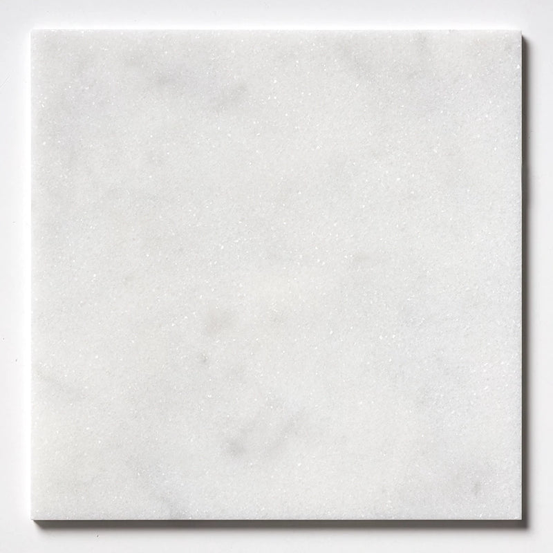 Glacier Honed 12"x12" Marble Tile Product shot tile view