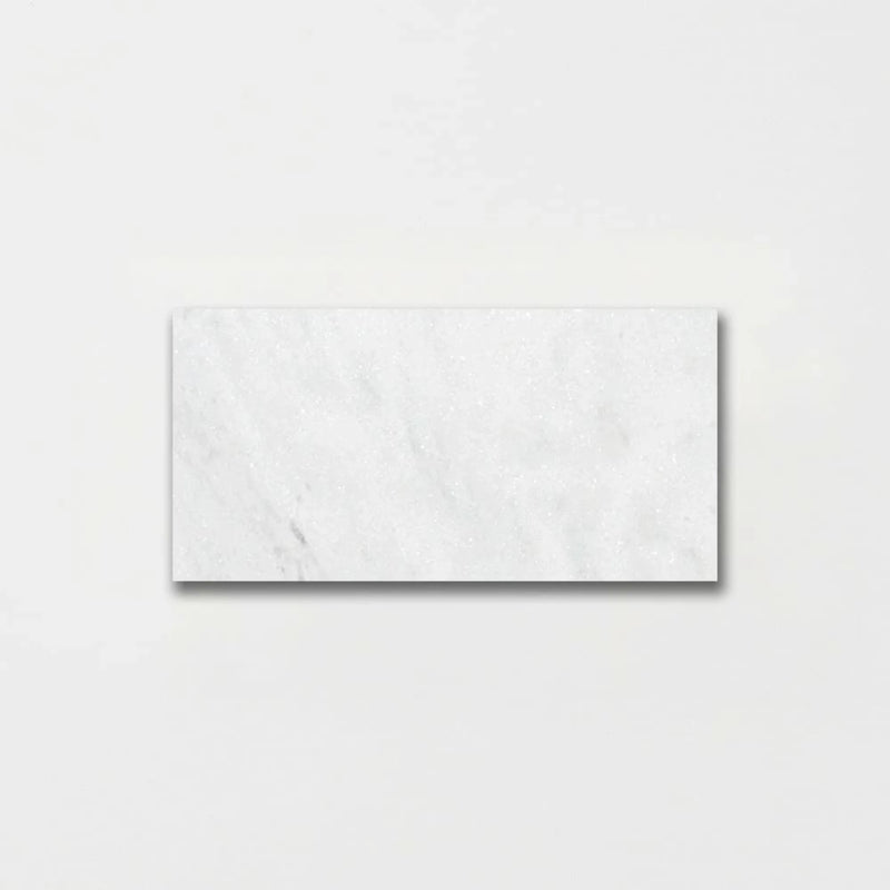 Glacier Honed 2 3/4"x5 1/2" Marble Tile Product shot tile view