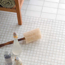 Jade Green White 12"x12" Polished 1x1 Marble Mosaic Product shoot profile view