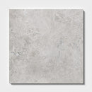Silver Clouds 18"x18" Polished Marble Tile top view