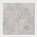 Silver Skyes 24"x24" Polished Marble Tile wall view