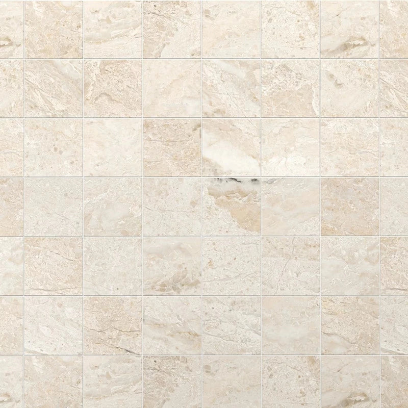 Royal Honed 5 1/2"x5 1/2" Marble Tile profile view