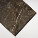 Gray 12"x24" Polished Marble Tile Product shoot tile edge view