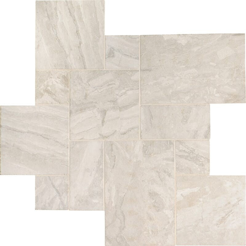 Royal Pave Antico Marble Patterns Versailles Pattern profile view