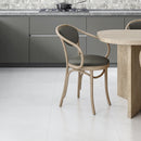 Ice white 12"x24" Honed Marble Tile Product shoot kitchen view 