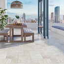 Royal Renaissance Marble Pavers Versailles Pattern Product shot profile view