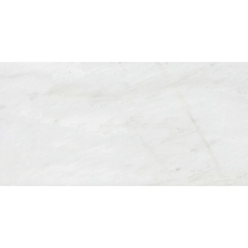 Tranz White 18"x36" Polished Marble Tile view