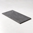 Black Night Honed 12"x24" Marble Tile angle view