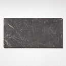 Black Night Honed 12"x24" Marble Tile wall view