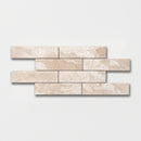 Royal Polished 2"x8" Subway Marble Tile profile view