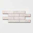 Royal Leather 2"x8" Subway Marble Tile profile view