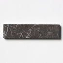 Black Honed 2"x8" Subway Marble Tile top view