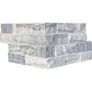 City Rock Face 6"x24" Marble Tile corner view