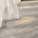 Silver Shadow 4"x16" Leather Plank Marble Tile
