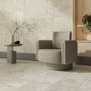Calacatta Renaissance Honed Marble Fluted Accent Tiles