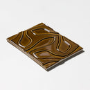 Creamy Leather Glossy Ceramic Accent Tiles