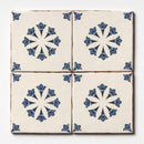 Rosebud Matte 6"x6" Glazed Terracotta Tile