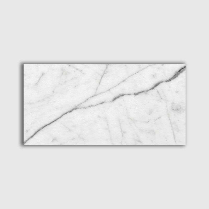 Keefer Mix C 2 3/4"x5 1/2" Polished Marble Tile top view