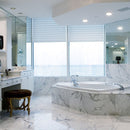 City light 18"x18" Polished Marble Tile Product shoot tile view 2