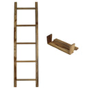 Haussmann Teak Adjustable Shelf (ONLY) for Towel Ladder Teak Oil