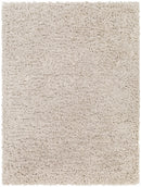 Siari Solid Oatmeal Shag Rug